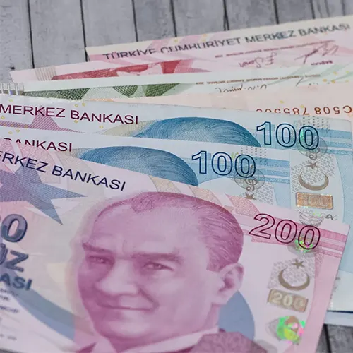 Counterfeit Turkish Lira